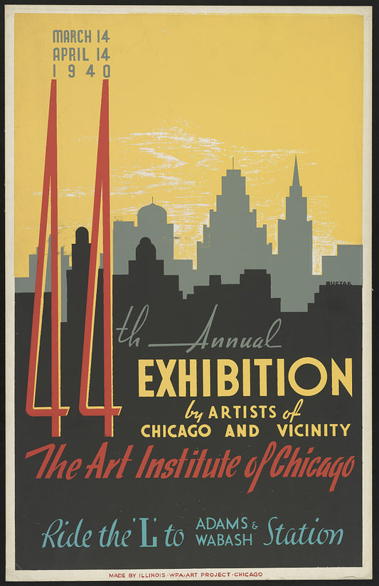 A picture of 44th annual exhibition by artists of Chicago and vicinity--The Art Institute of Chicago