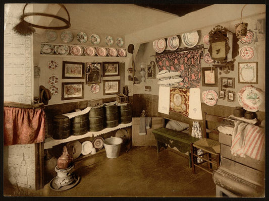 A picture of A house, interior, Marken Island, Holland