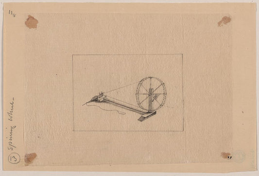 A picture of A Japanese woman sitting at a large loom, weaving
