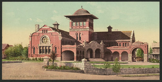 A picture of A. K. Smiley Public Library, Redlands, Cal.