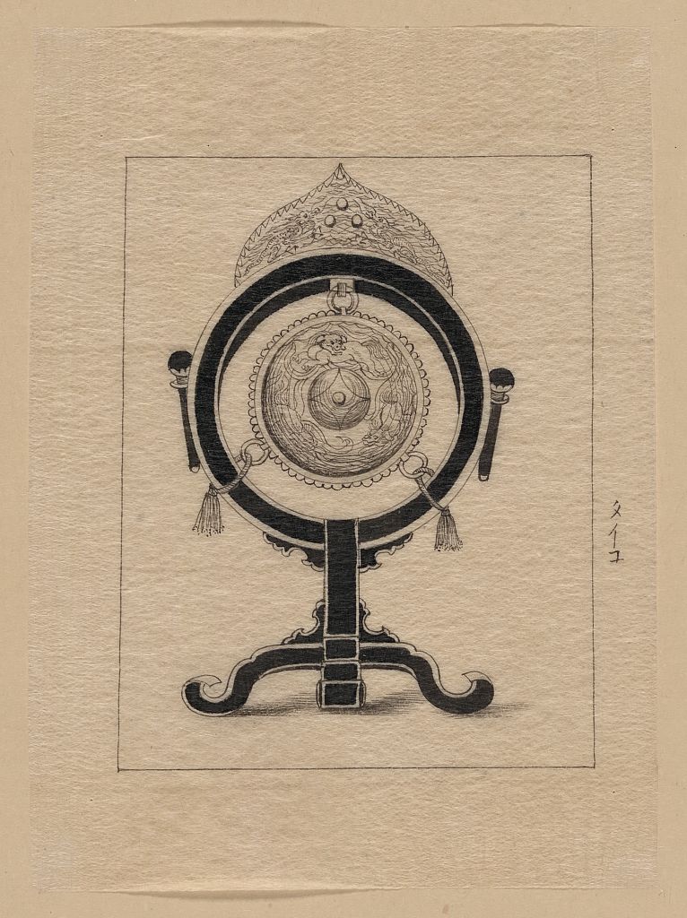 A picture of A large tsuri-daiko