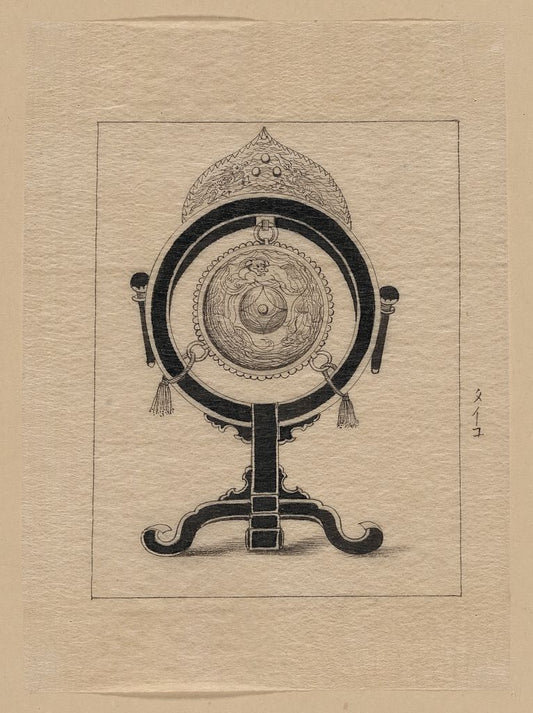 A picture of A large tsuri-daiko