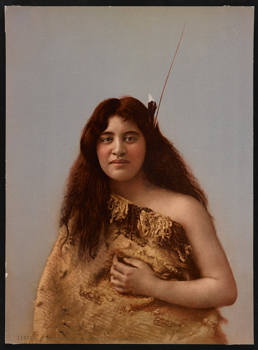 A picture of A Maori Belle ,"Sweet Seventeen"