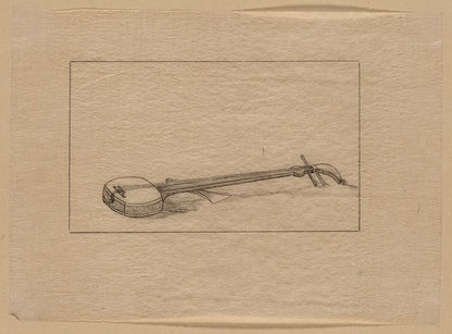 A picture of A shamisen