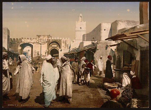 A picture of A street, Kairwan, Tunisia