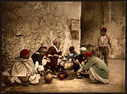 A picture of A traveling cook, Kairwan, Tunisia