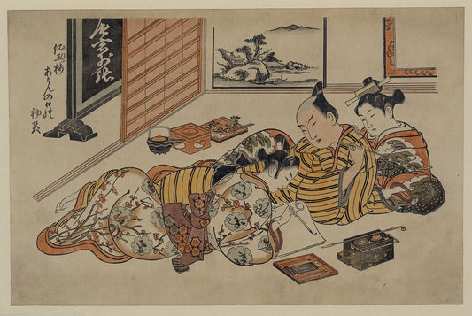 A picture of A willing letter writer