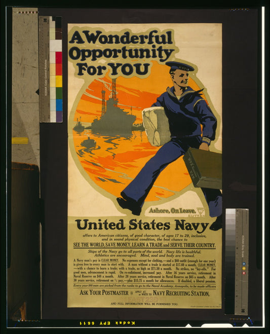 A picture of A wonderful opportunity for you--United States Navy ...