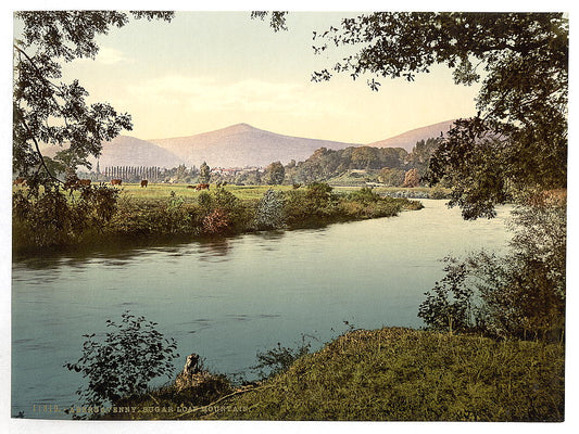 A picture of Abergavenny, Sugar Loaf Mountain