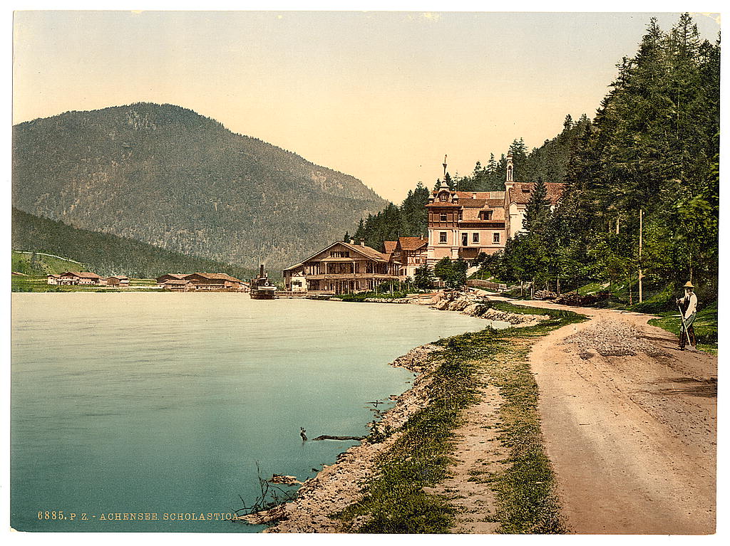 A picture of Achensee, Scholastica, Tyrol, Austro-Hungary