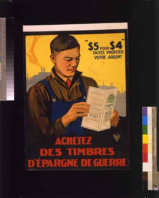 A picture of Achetez des timbres d'épargne de guerre