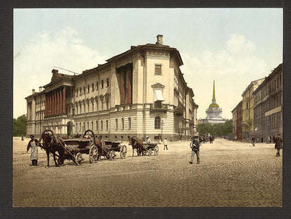 A picture of Admiralty and War Offices, St. Petersburg, Russia