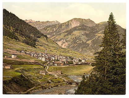 A picture of Airolo, general view, St. Gotthard Railway, Switzerland