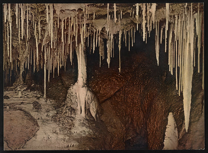 A picture of Aladdin's Cave, Yarrangobilly, N.S.W.