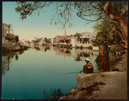 A picture of Alexandrie, le canal Mahmoudieh