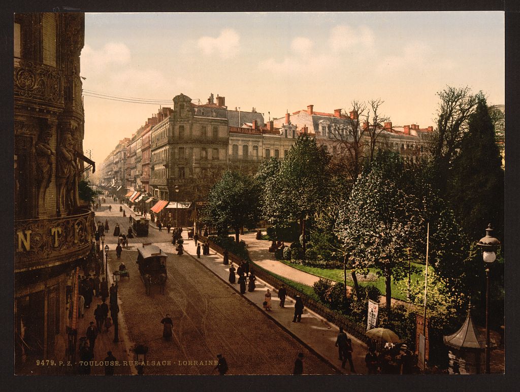 A picture of Alsace-Lorraine Street, Toulouse, France