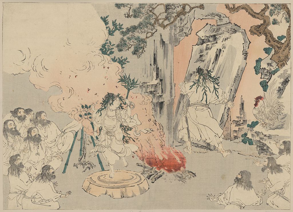 A picture of Ama no iwato