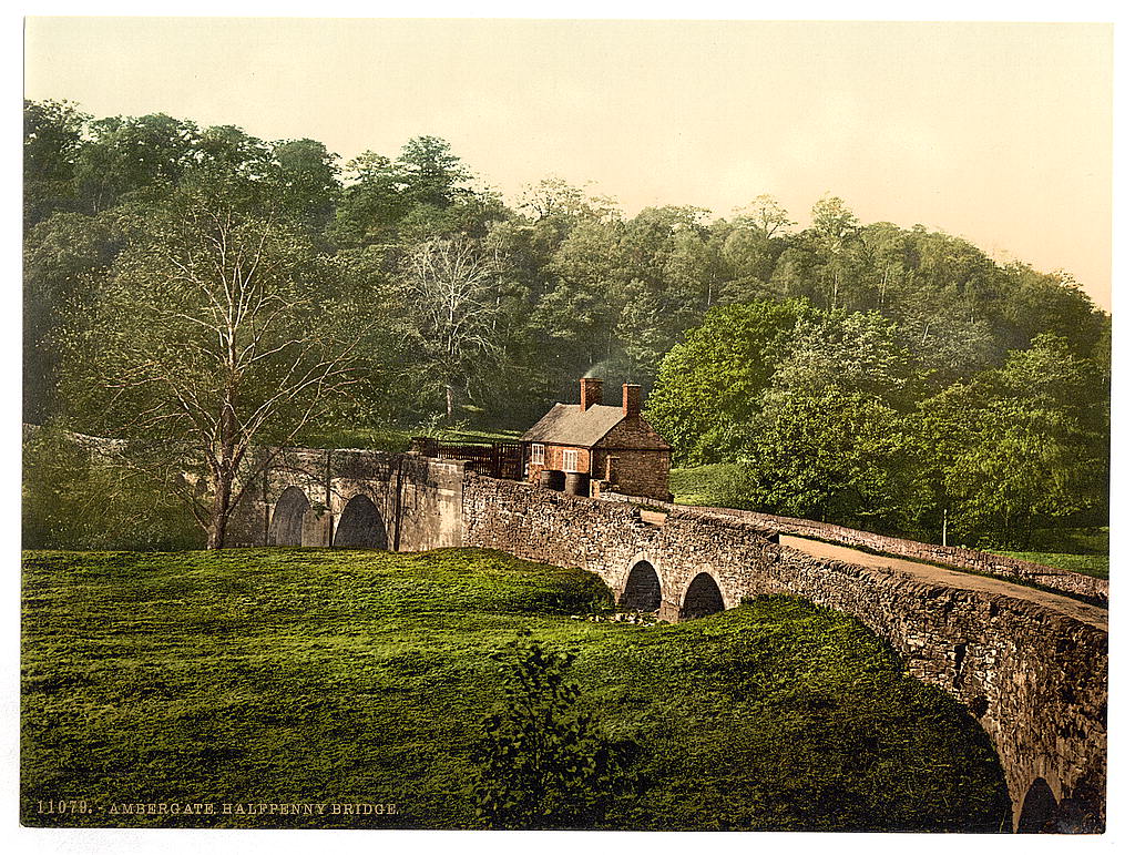A picture of Ambergate, Halfpenny Bridge, Derbyshire, England