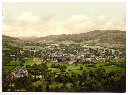 A picture of Ambleside, Lake District, England