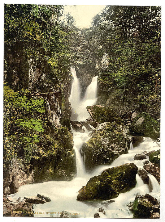 A picture of Ambleside, Stock Ghyll Force, Lake District, England