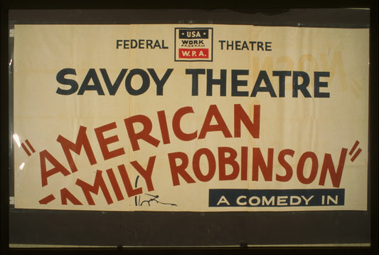A picture of "American Family Robinson" A comedy in three acts by George Savage : A sizzling fun-filled comedy of family life and strife.