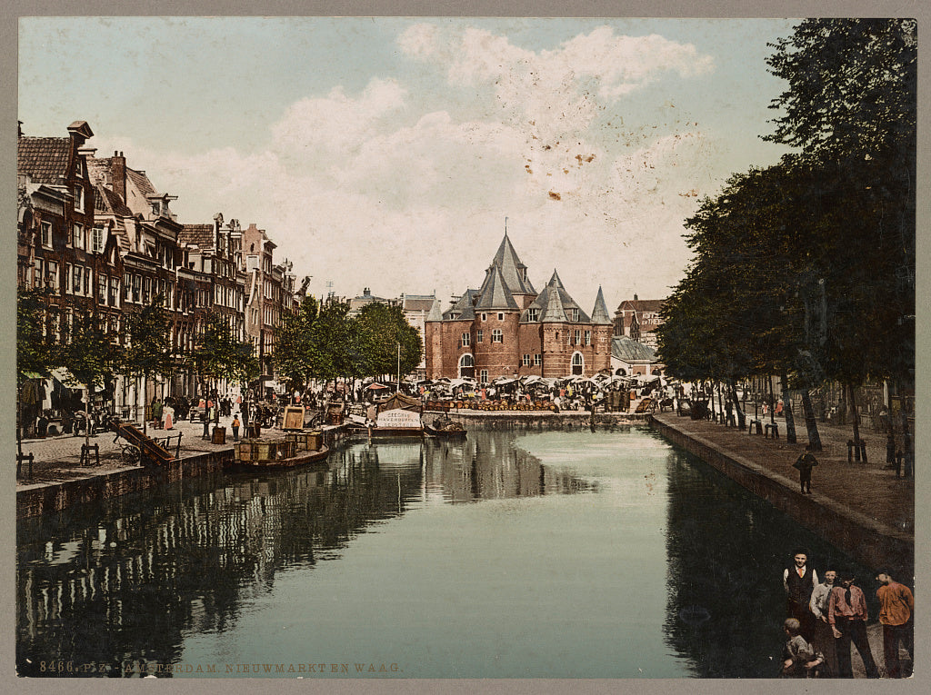 A picture of Amsterdam, Nieuwmarketen waag