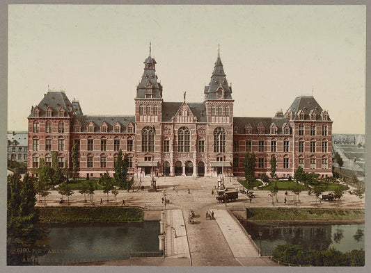 A picture of Amsterdam. Rijks - Museum. Amsterdam. Le Musée National.