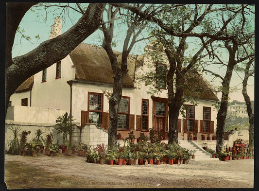 A picture of An Old Dutch Dwelling, Cape Colony