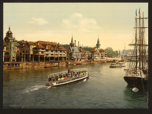 A picture of Ancient Paris, Exposition Universal, 1900, Paris, France