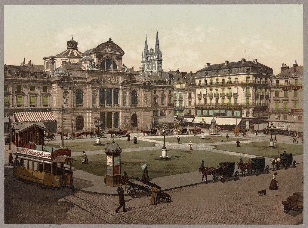 A picture of Angers. Place du Ralliement