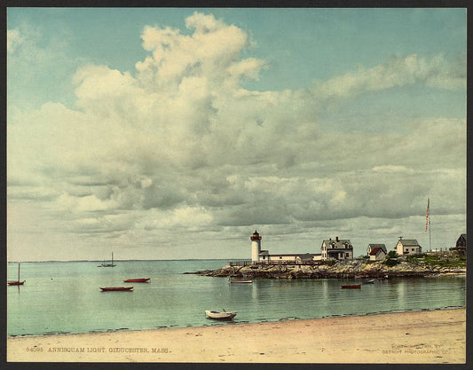 A picture of Annisquam Light, Gloucester, Mass.