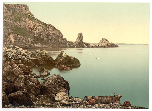 A picture of Anstey's Cove, Torquay, England