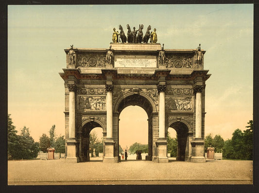 A picture of Arc de Triomphe, du Carrousel, Paris, France