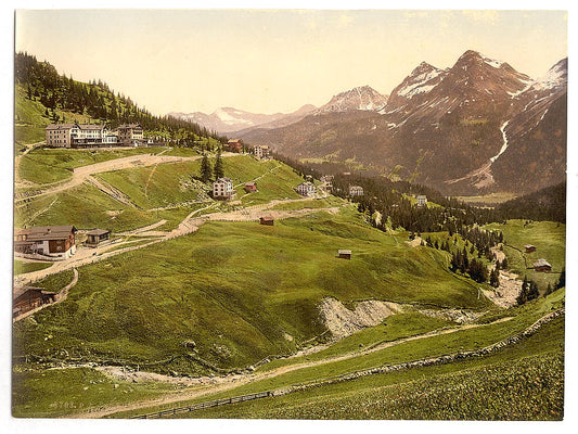 A picture of Arosa, general view, Grisons, Switzerland