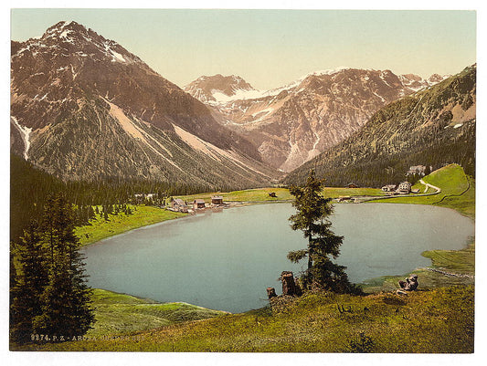 A picture of Arosa, the Upper Lake, Grisons, Switzerland