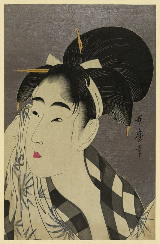 A picture of Ase o fuku onna