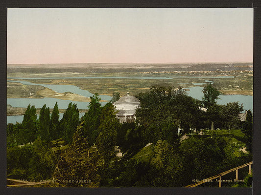 A picture of Askold's Tomb, Kiev, Ukraine