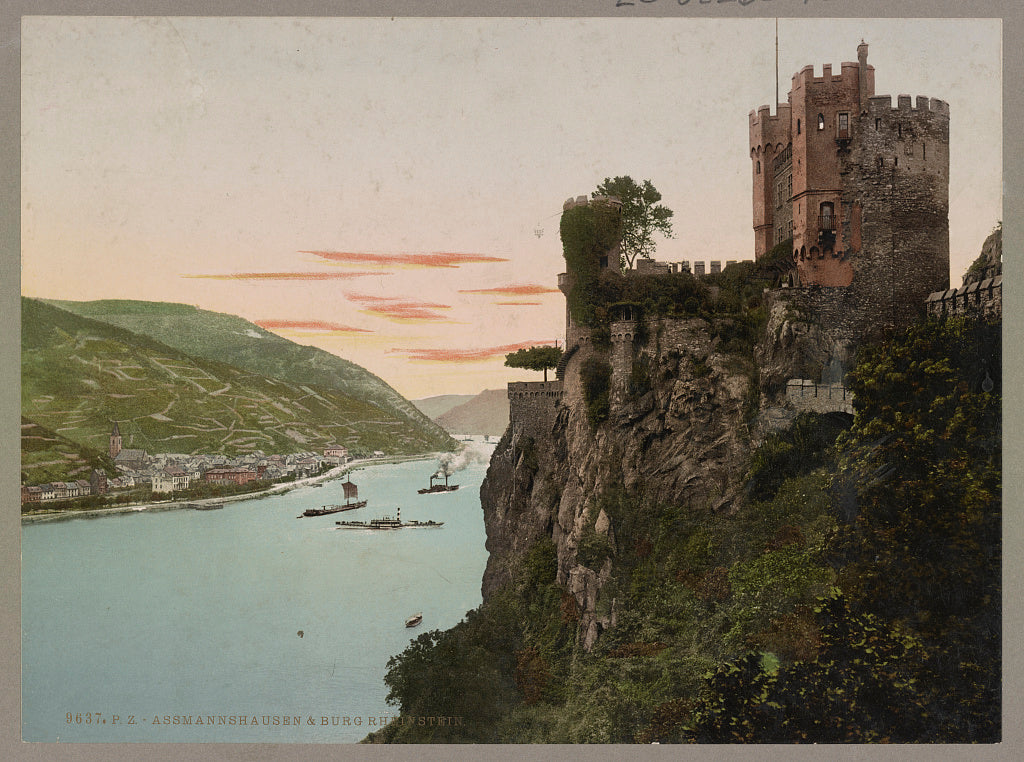A picture of Assmannshausen & Burg Rheinstein