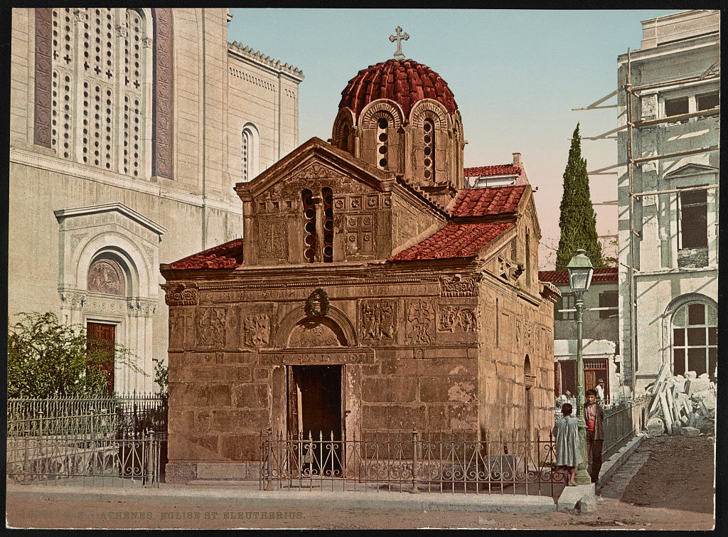 A picture of Athènes. Eglise St. Eleutherius