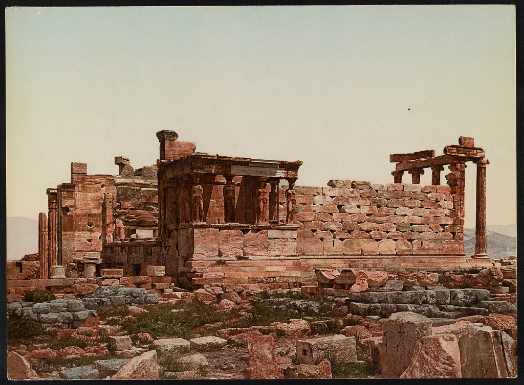 A picture of Athènes. L' Erechtheion