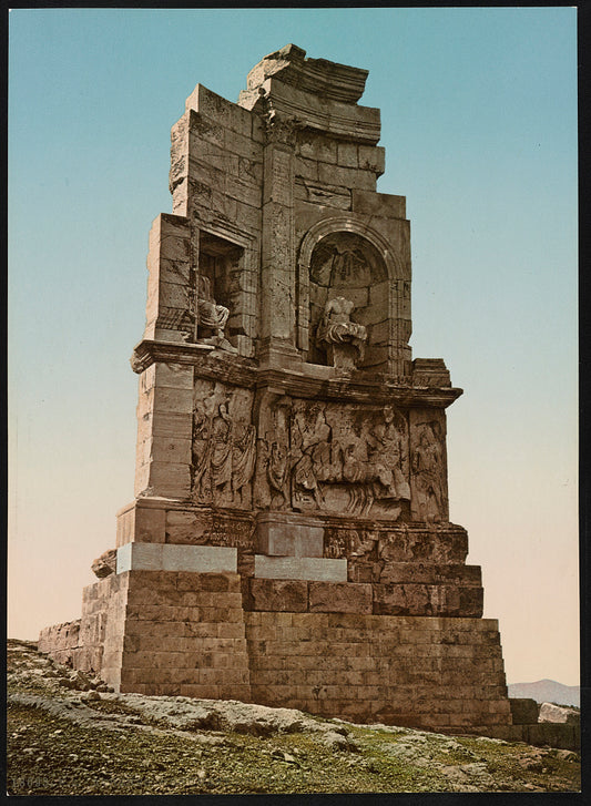 A picture of Athènes. Monument De Philopapus