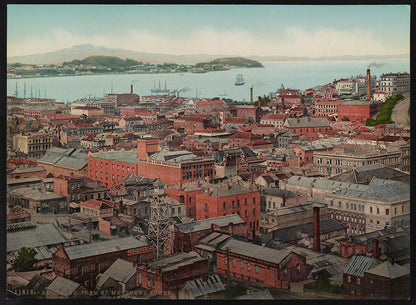 A picture of Auckland, from St. Matthews Tower