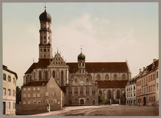 A picture of Augsburg. St. Ullrichskirche