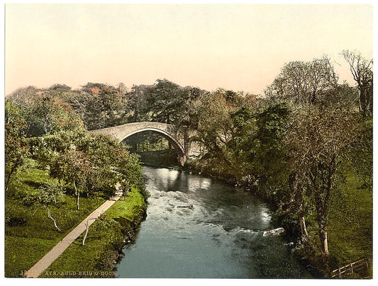 A picture of Auld Brig O'Doon, Ayr, Scotland