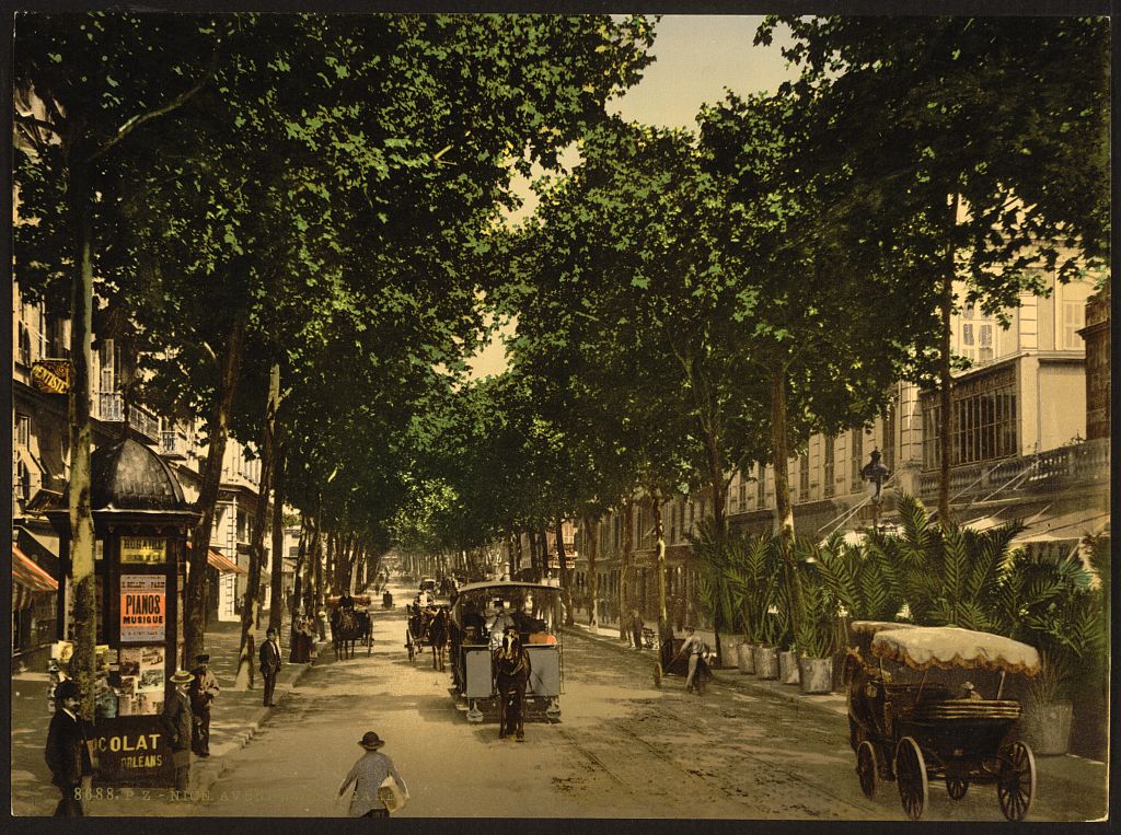 A picture of Avenue de la Gare, Nice, Riviera