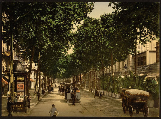 A picture of Avenue de la Gare, Nice, Riviera