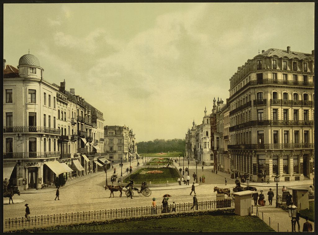 A picture of Avenue Leopold, Ostend, Belgium