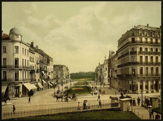 A picture of Avenue Leopold, Ostend, Belgium