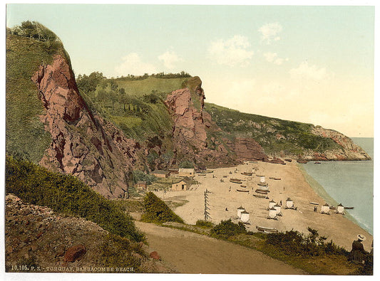 A picture of Babbacombe Beach, Torquay, England