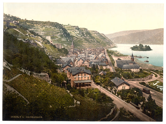 A picture of Bacharach, the Rhine, Germany